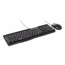 Rapoo NX1820 keyboard Mouse included Universal USB QWERTY Black