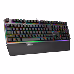 Rapoo V720 RGB, Wired, USB, Mechanical, QWERTY, RGB LED, Black