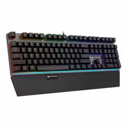 Rapoo V720 RGB keyboard Gaming USB QWERTY Black