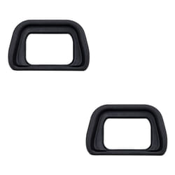 JJC Soft Silicone Eyecup Eyepiece for Sony Alpha A6300, A6100, A6000, NEX-6, NEX-7 Camera and FDA-EV1S Electronic Viewfinder Replaces Sony FDA-EP10