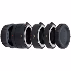 JJC Auto Focus (AF) Extension Tube with TTL Exposure for Close-up Image Photography for Nikon F Mount Cameras (12mm/20mm/36mm ...