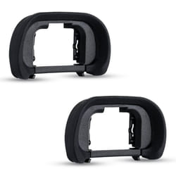 JJC 2-Pack FDA-EP18 Eyecup Eyepiece Eye Cup for Sony A7 A7II A7III A7R A7RII A7RIII A7RIV A7S A7SII A9 A99II A58 for Sony A7 A7 II A7 III A7
