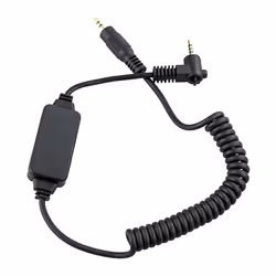 JJC Shutter Release Connecting Cable for Panasonic S1, S1R, S1H, FZ200, GH4, G6, GX7, GX8 etc. Mirrorless Digital Camera Repl ...