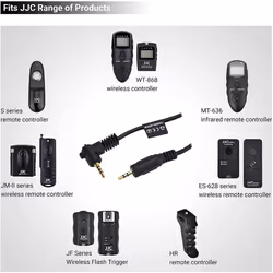 JJC Shutter Release Connecting Cable for Panasonic S1, S1R, S1H, FZ200, GH4, G6, GX7, GX8 etc. Mirrorless Digital Camera Replace Panasonic DMW-RS1