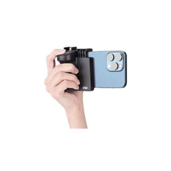 Smartphone Hand Grip Holder Stabilizer with Wireless Remote for Selfie Vlog Video Recording Compatible with iPhone 15 14 13 12 11 XS X XR 8+ 8 7+ 7 6S
