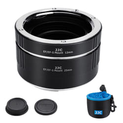 JJC EF EF-S Mount Auto Focus Macro Extension Tube Set for Canon Rebel T8i T7i T6s T6i T5i T7 T6 SL3 SL2 EOS 90D 80D 77D 70D 60D 6D Mark II 5