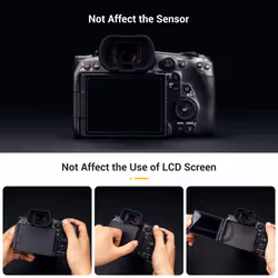 EOS R6 Mark II R6 R5C R5 Eye Cup Eyepiece  Extended Long Soft Eyecup Eyepiece Viewfinder for Canon EOS R6 Mark II R6 R5C R5 Mirrorless Camer