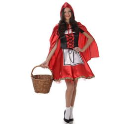 Classic Red Riding Hood costume for women - L