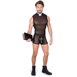 Men's sinner priest costume - M