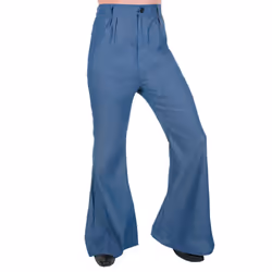 Disco bell bottom pants color Men's jeans - XL