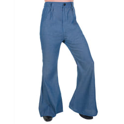 Disco bell bottom pants color Men's jeans - XL