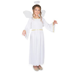 ) Girls' Heavenly Angel Costume - 5-6 years (116 cm