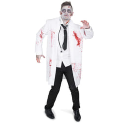 Men's zombified doctor costume - M