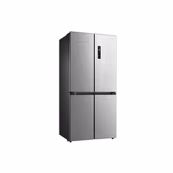 Midea MDRF632FIE46 side-by-side refrigerator Freestanding 474 L E Grey, Stainless steel, White