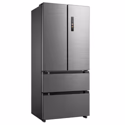 Midea MDRF692FIC46 side-by-side refrigerator Freestanding 516 L C Brushed steel