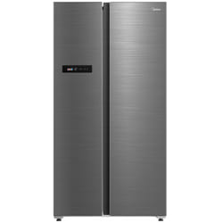 Midea MDRS791MIC46 side-by-side refrigerator Freestanding 592 L C Brushed steel