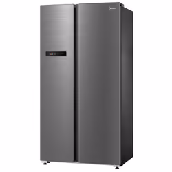 Midea MDRS791MIC46 side-by-side refrigerator Freestanding 592 L C Brushed steel