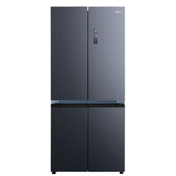 Midea MRDM706BIE70 UK fridge-freezer Freestanding 515 L E Navy, Platinum, Titanium