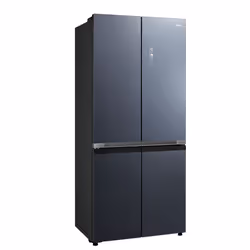 Midea MRDM706BIE70 UK fridge-freezer Freestanding 515 L E Navy, Platinum, Titanium