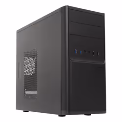 UNYKAch Dark Shadow, Tower, PC, Black, micro ATX, Metal, SGCC, 14 cm