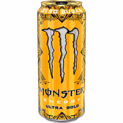 Monster Energy Ultra Gold Energy Drink 500ml - Pack of 12