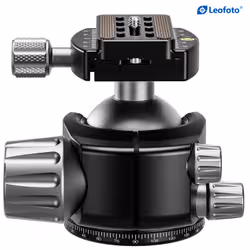 Leofoto LH-55+QP-70 tripod head Black, Silver - Additional view 4