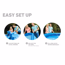 Intex Swimming Pool Above Ground Pool Frame Pool Lounge Pool Easy Set 28120NP - Additional view 6
