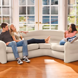 Intex 68575N inflatable sofa Beige PVC
