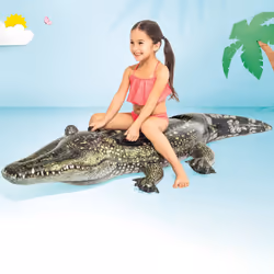 Intex 57551NP pool/beach float Green Image Vinyl Ride-on float