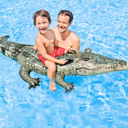 Intex 57551NP pool/beach float Green Image Vinyl Ride-on float
