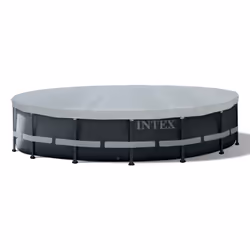 Intex 28040, Pool cover, Above ground pool, Round, Blue, PVC, Polyethylene, 4.88 m