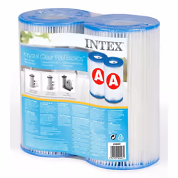 Intex 29002, Filter cartridge, Blue, White, Plastic, Above ground pool, Round, China