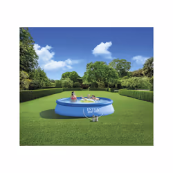 INTEX 28141EH Large Round Easy Set Swimming Pool - 13ft by 33" with Filter Pump