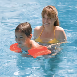 Intex 59642 baby swim float Polyvinyl chloride (PVC), Vinyl Orange Swim armbands