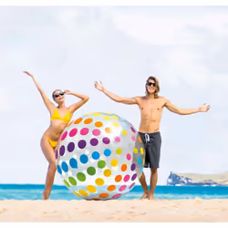 XXL Intex Inflatable Giant Jumbo Beach Playing Ball Pool Volleyball Summer Toy