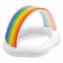 Intex 57141, Inflatable pool, 82 L, Oval, 1 yr(s), Vinyl, Multicolour