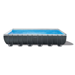 Intex 26364NP above ground pool Framed pool Rectangular 31805 L Grey