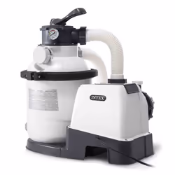 Intex 26644, Sand filter pump, Black, White, Plastic, Above ground pool, China, 6-way valve
