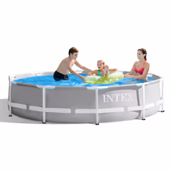 Intex PrismFrame Framed pool Round 4485 L Blue, Grey
