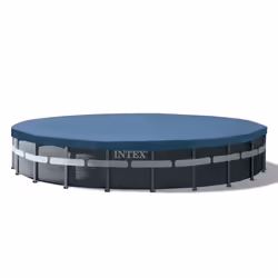 Intex 26340NP above ground pool Framed pool Round 47241 L Anthracite, Blue
