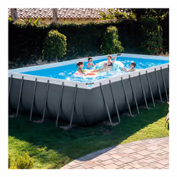 Intex Ultra XTR Frame Framed pool Rectangular 31805 L Anthracite