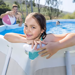 Intex 26796 above ground pool Framed pool Oval 13365 L Blue, Grey - Additional view 5