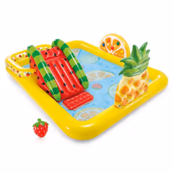 Intex Fun'n'Fruity Play Center, 493 L, Inflatable pool, Child, Yellow, 6.66 kg