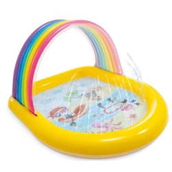 Intex Rainbow Arch Spray Pool Inflatable pool Oval 84 L Yellow