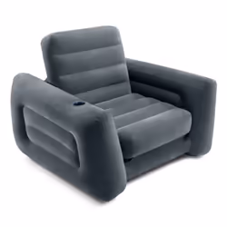 Intex Pull-Out Chair, Single chair, Grey, PVC, 2240 mm, 1170 mm, 660 mm