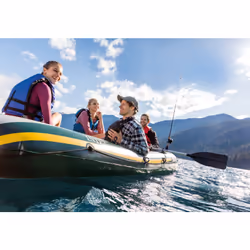 Intex 69625 paddle 2 pc(s) Multi-purpose paddle Aluminium, Black Aluminium