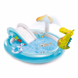 Intex Gator Play Center, 160 L, Inflatable pool, Child, Blue, Multicolour, 3.94 kg