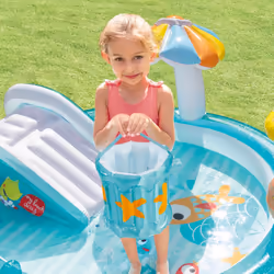 Intex Gator Play Center Inflatable pool Round 160 L Blue, Multicolour - Additional view 4