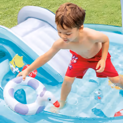 Intex Gator Play Center Inflatable pool Round 160 L Blue, Multicolour - Additional view 7