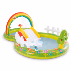 Intex 57154NP, Inflatable pool, 450 L, 2 yr(s), Vinyl, Multicolour